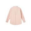 Levis SS22 Solid Pocket Button Denim Long Sleeve Shirt Women Shirts Pink A1776-0005