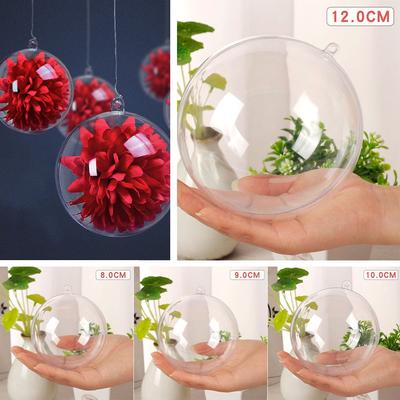 Christmas Balls 360° Acrylic Baubles Craft Jewelry