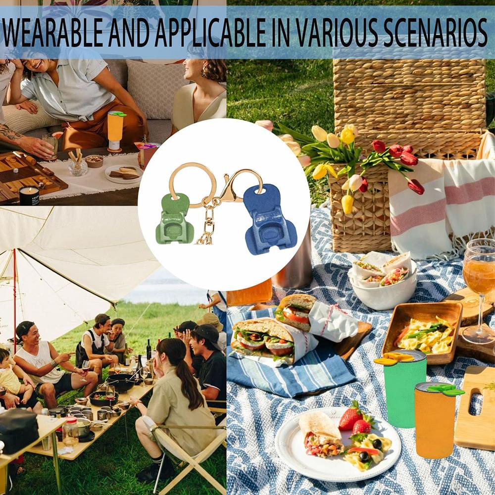 12 st Lättöppnare & Dryckesskydd För Coca-Cola, Öl, Läsk, Aluminiumdryck