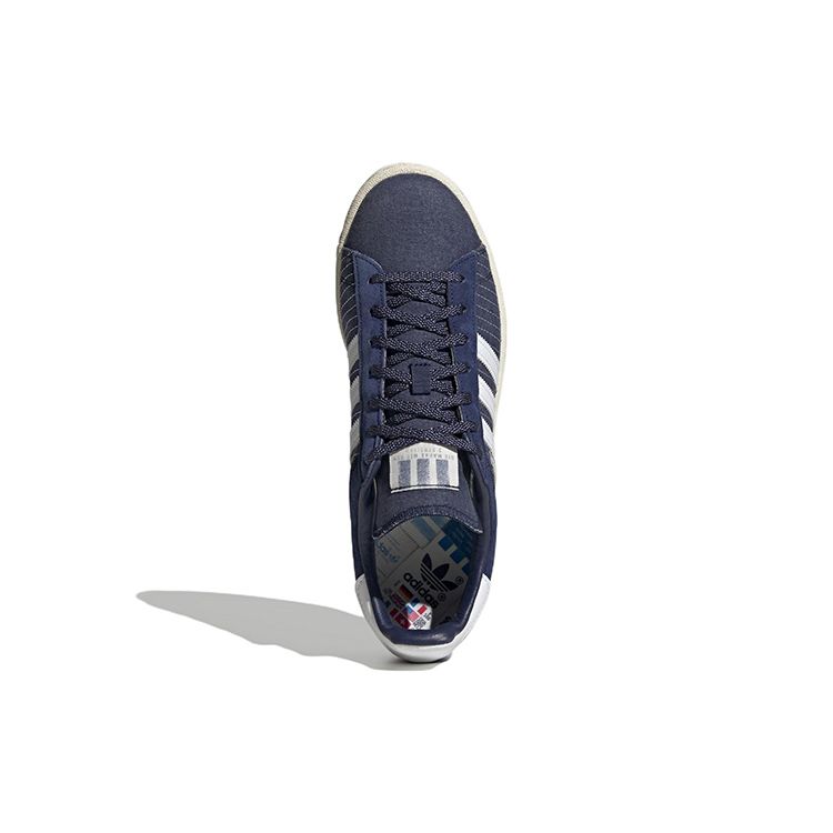 Adidas Unisex tenisky Campus 80s Sashiko Modrá Tmavě modrá Oblačně bílá GY4588