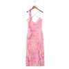 2026 European-American Resort Style Romantic Ruffle Irregular Floor-Length Maxi Dress