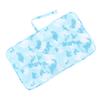 Diaper Changing Pad Waterproof Foldable Portable Nylon Baby Changing Mat for Home Car Outdoor Aqua