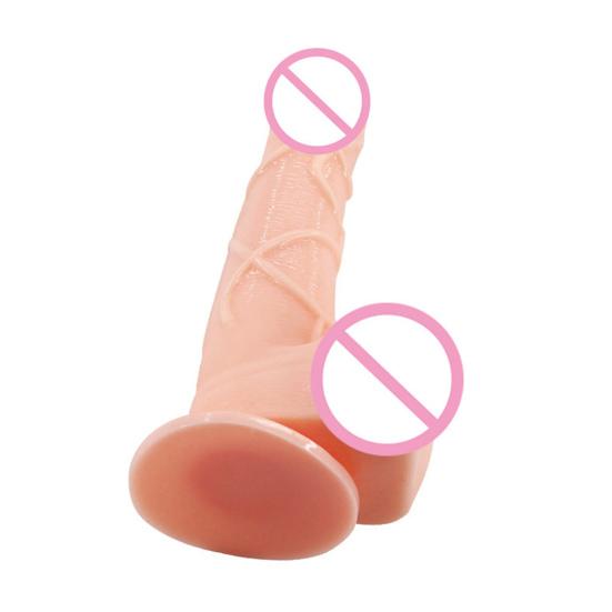 Dildo Anal Masturbator Easy To Clean Universal Cozy Penis Thrusting G-spot Masturbator for Lesbian