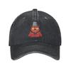 Washed Baseball Cap Bear with a Grater Hat Summer Hip Hop Hats For Unisex Adult Fitted Retro Hiking Fishing Sun Snapback Cap