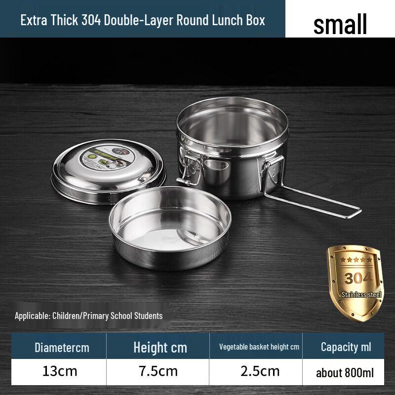 304 Stainless Steel Divided Bento Lunch Box