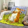 PictureBook G Guess How Much I Love You Throw Flannel Throw Blanket Suitable for Sofa Living Room Bedroom