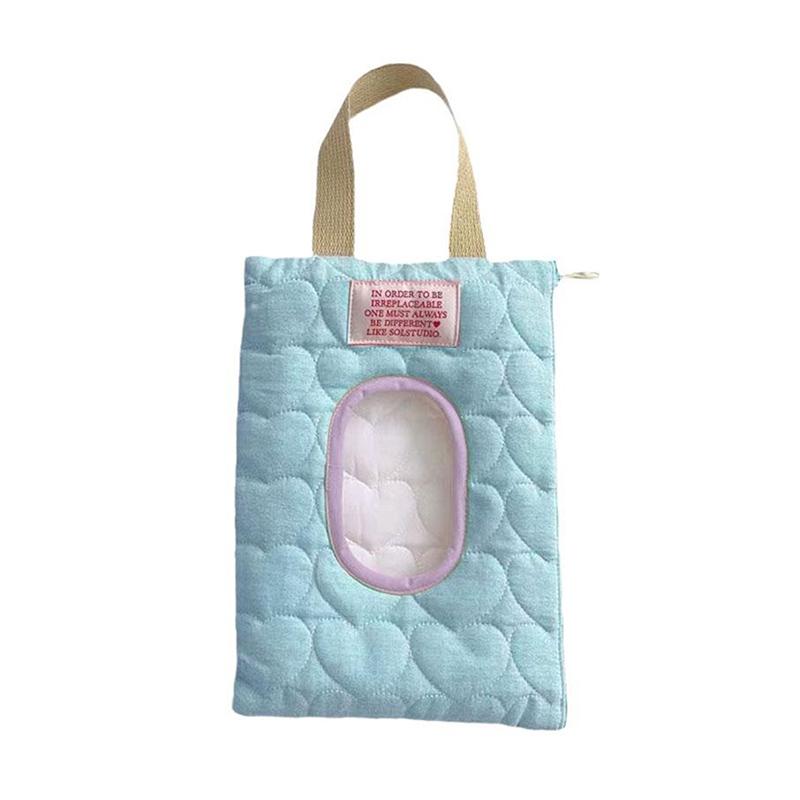 Color Portable Wipes Holder Case Cotton Baby Wet Wipe Pouch Reusable Refillable Cosmetic Pouch Useful Tissue Box