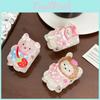 Adorable Acrylic Cartoon Bear Hair Claw Clip Fashionable Hair Accessory For Girls