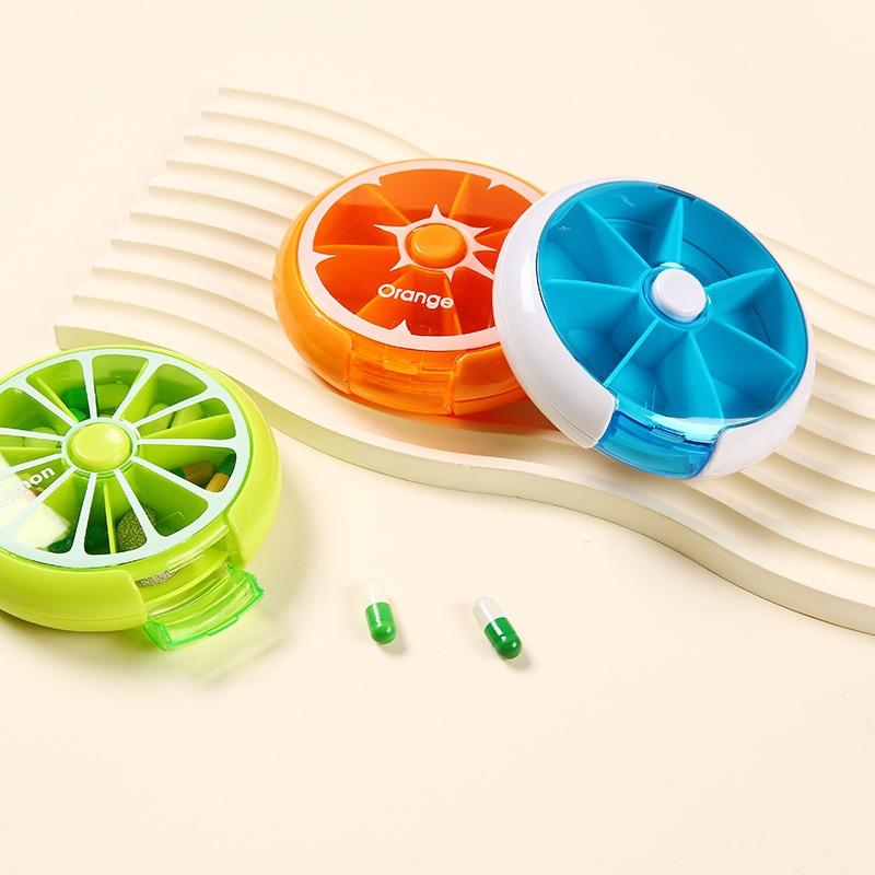 New Mini Small Portable Travel Vitamin Pill Box Cases Container Organizer Storage Tablet 7 Days 7 Grids Medicine Fish Oils