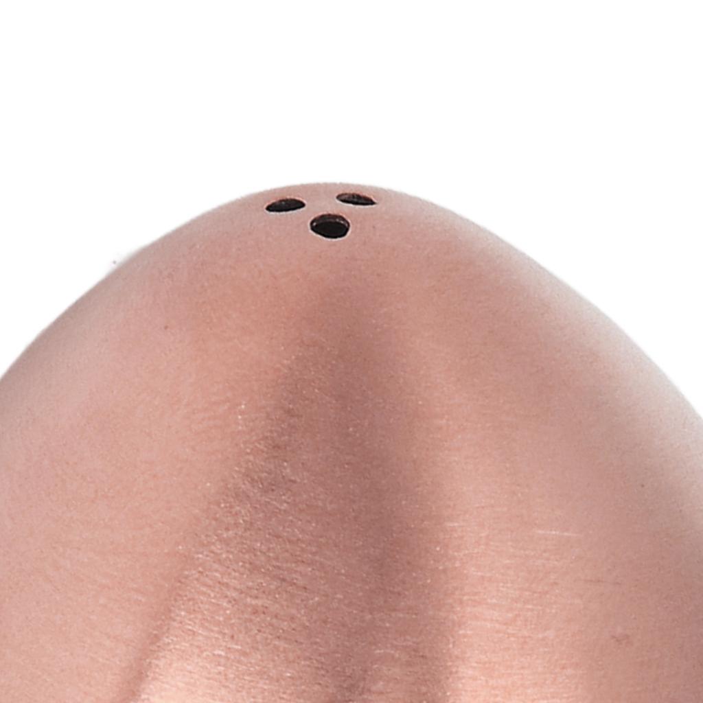 Egg Spice Shaker Stainless Steel Egg Shaped Pepper Shaker for Outdoor Barbecue Restaurant Banquet Party