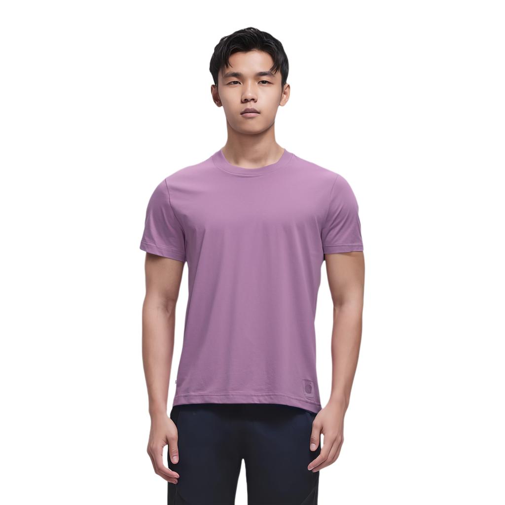 Li Ning T Shirt Men's Purple Bamboo AHSU297-5