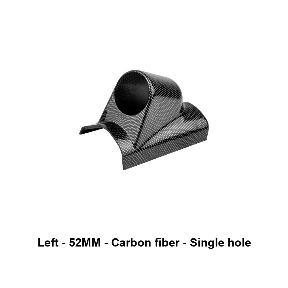 52/60mm Car Gauge Pod Holder Universal Most Car Black Single Double Trible Car Auto Modified Driver Left Hand Gauge Holder Pod