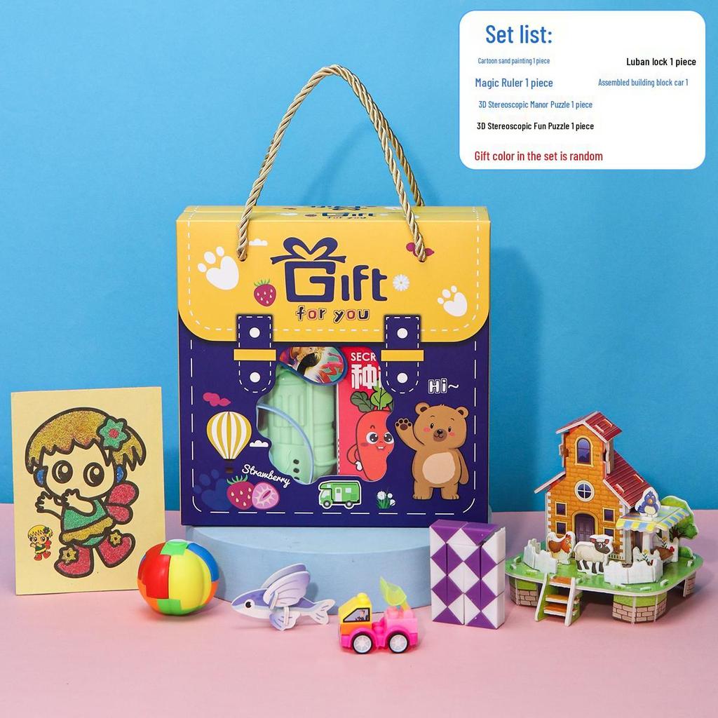 Back-to-School Gift Box: Ideal for Boys & Girls, Birthday Favors, Sharing Gifts, Rewards, Kindergarten & Primary School Students