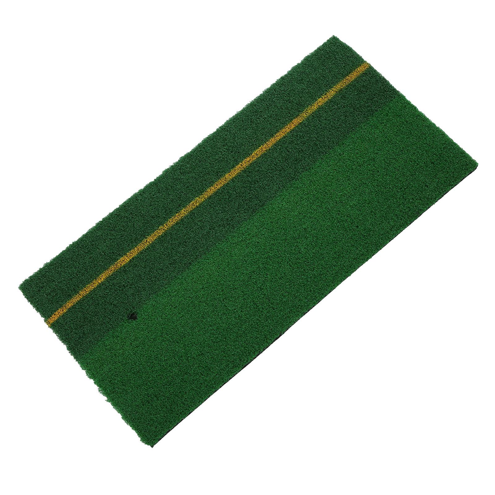 

Golf Indoor Double Color Grass with Marking Swing Mat Portable Mini Practicing Pad
