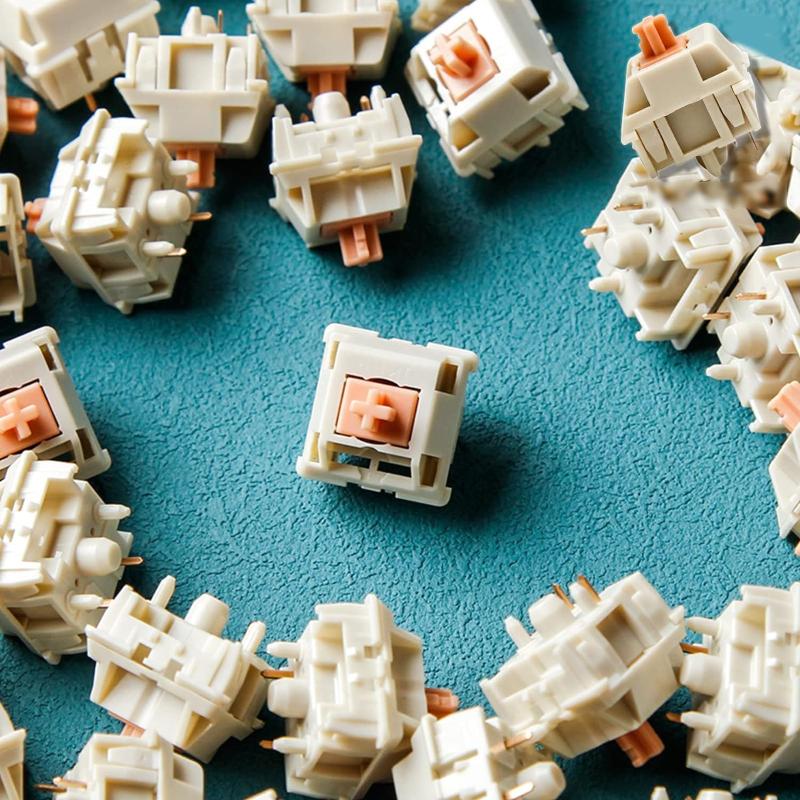 Saint Panda Custom 5-Pin Hot-swappable Keyboard Switch Tactile Mechanical Switch for Keyboard Modding Enthusiasts