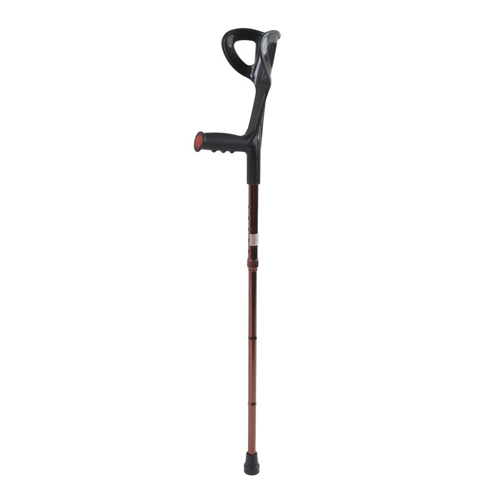 Foldable Walking Cane Stick Evenly Distributed Weight Forearm Folding Adjusting Walking Crutch