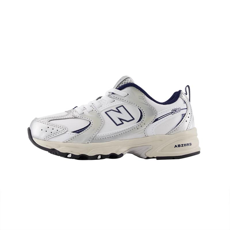 

New Balance Kids 530 Leather Casual Shoes 35 (21cm)