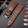 12mm 14mm 16mm 18mm 20mm 22mm Cowhide Watch Strap Universal Watchband for Women Men Solid Buckle Black Brown Watch Accessories