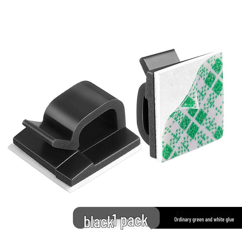 Klip do Organizacji Przewodów i Kabli Sieciowych Kamery Samochodowej na Deskę Rozdzielczą - Zarządzanie Kablami na Biurko