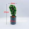 Artificial Cactus Simulation Green Plant Bonsai For Indoor And Decor Desktop