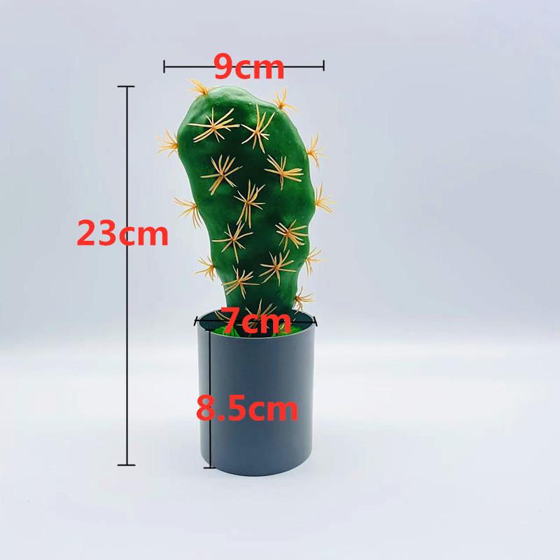 Artificial Cactus Simulation Green Plant Bonsai For Indoor And Decor Desktop