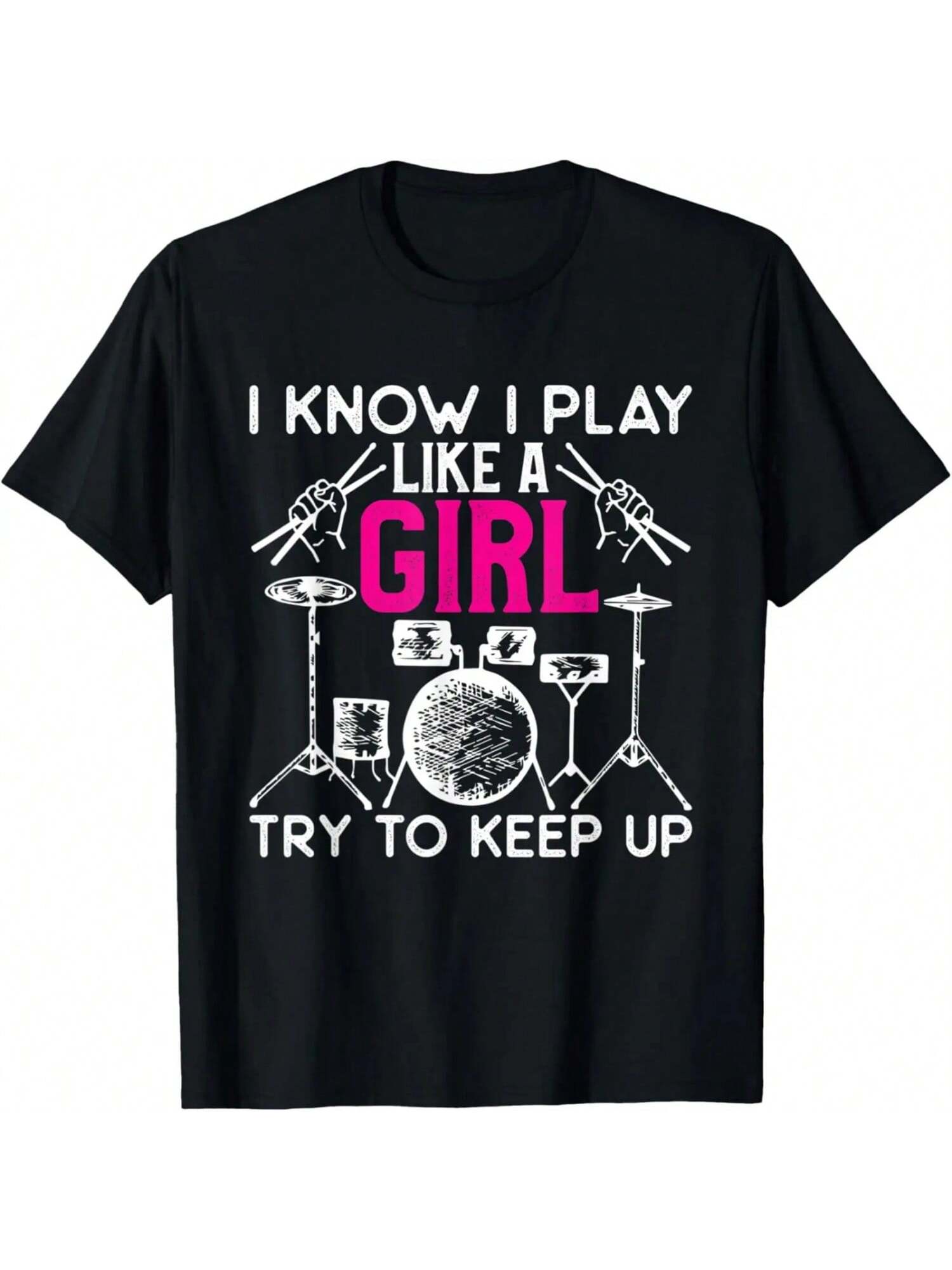 

Paradiddle Drum T-Shirt XXXXXL чорний