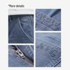 Navigare Men's Antibacterial Wide-Leg Denim Jeans