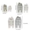 House Resin Molds for DIY Craft Making Candle Fondant Decorations