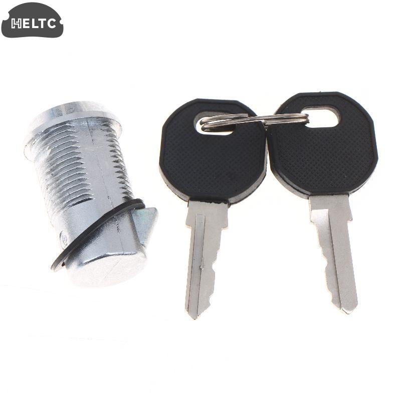 Zinc Alloy Cylindrical Lock Cabinet Lock Door Lock Useful Lock Padlock With 2 Keys For Secure File Drawer Door Mailbox RV Truck