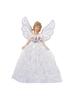 Christmas Angel Tree Topper Pendant Delicate Angel Figurine Ornaments Christmas Tree Decor Festive New Year Party Decoration