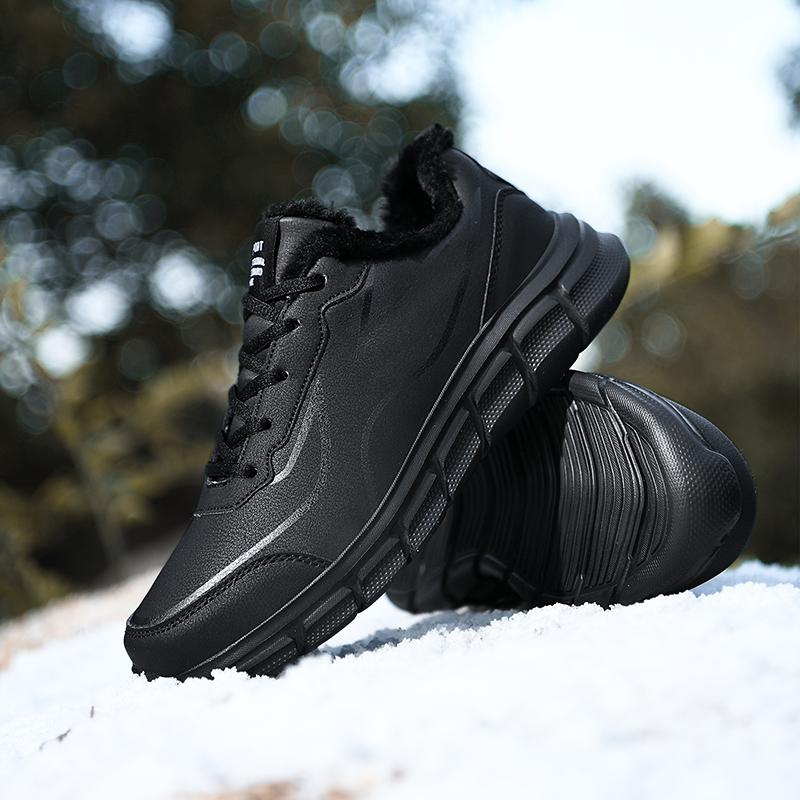 Men's Casual Shoes Warm Running Sports Shoes Wear-resistant Non Slip Walking Snow Boots Size 39-48 Zapatillas Deportivos Hombre
