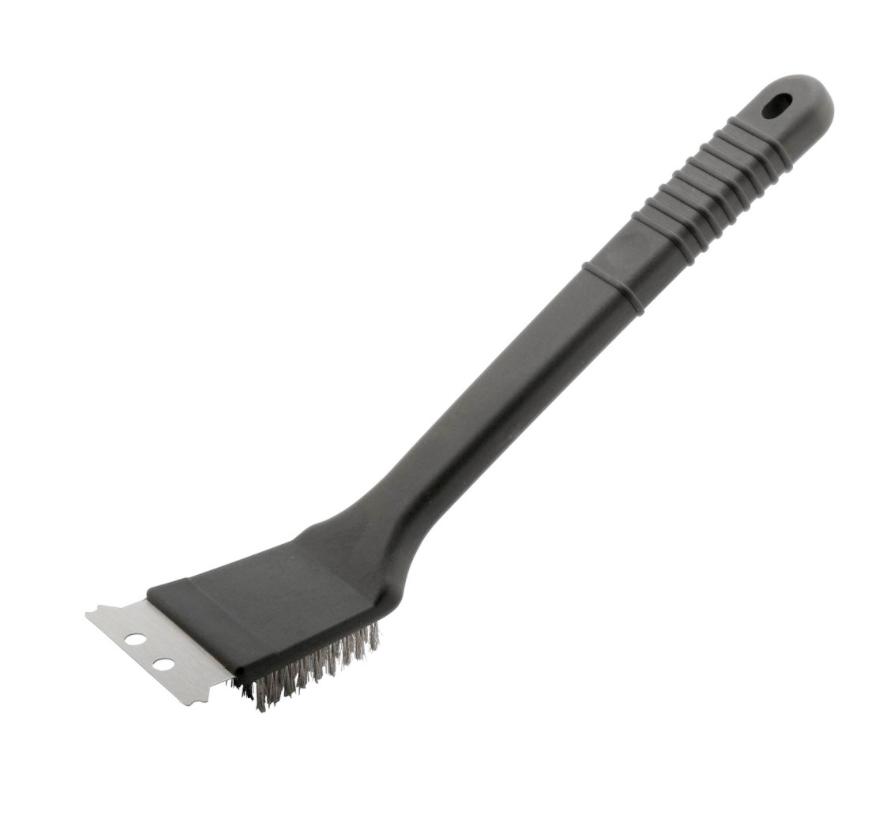 

Heavy Barbecue Duty Bbq Wire Cleaning Brush Scraper Grill Oven Tool Cleaner чёрный