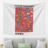 Yayoi Kusama Abstract Painting Tapestry Wall Hanging Aesthetic Home Decor Tapestries for Living Room Bedroom