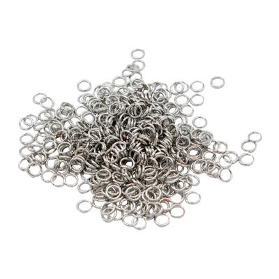 500Pcs Open Jump Rings Metal Connectors DIY Jewelry Making  4mm