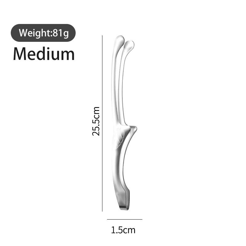 430 Stainless Steel Food Tongs Korean Barbecue Bbq Steak Clip Multi-purpose Food Clips Kitchen Gadgets Barbecue Accessories