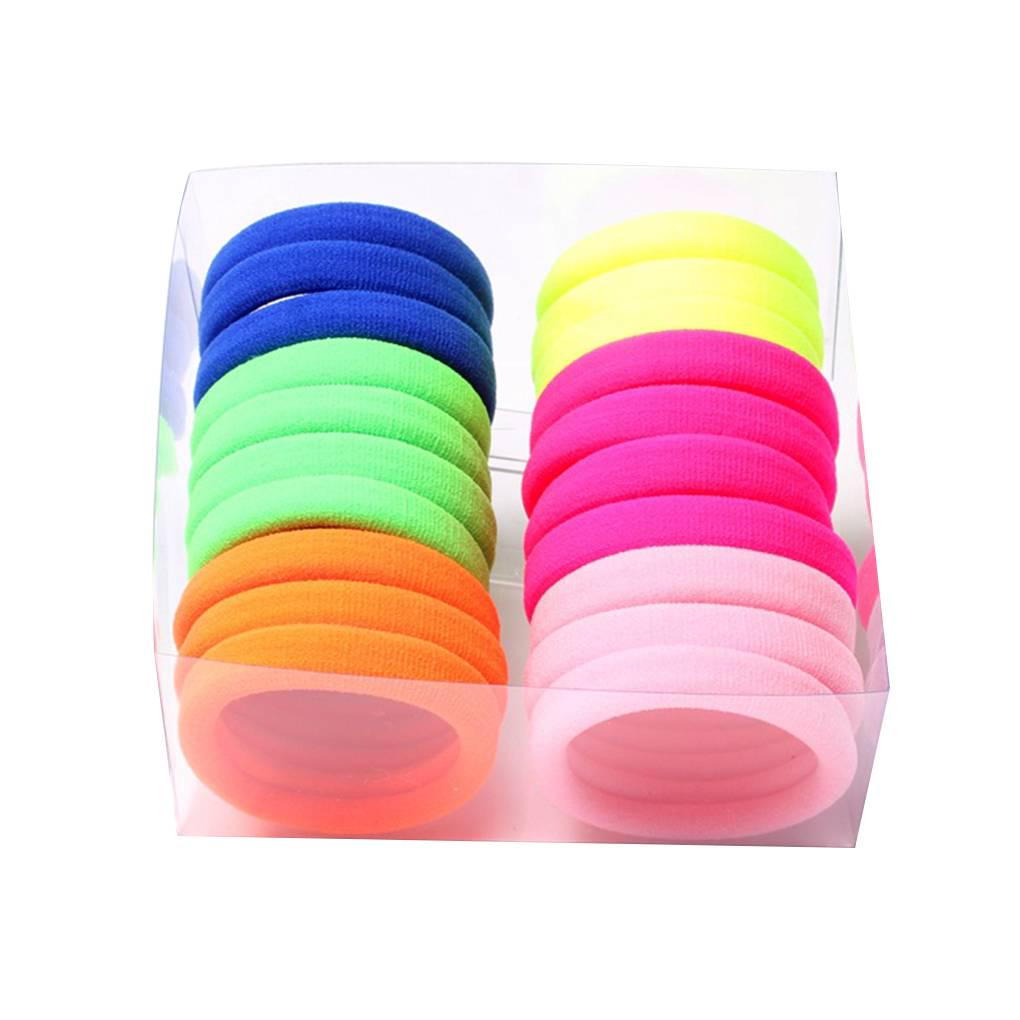 

20/30 шт. Женские Девушки Нейлоновые Эластичные Резинки для Волос Держатель для Хвоста Резинки Скранчи Повязка на Голову Аксессуары для Волос l