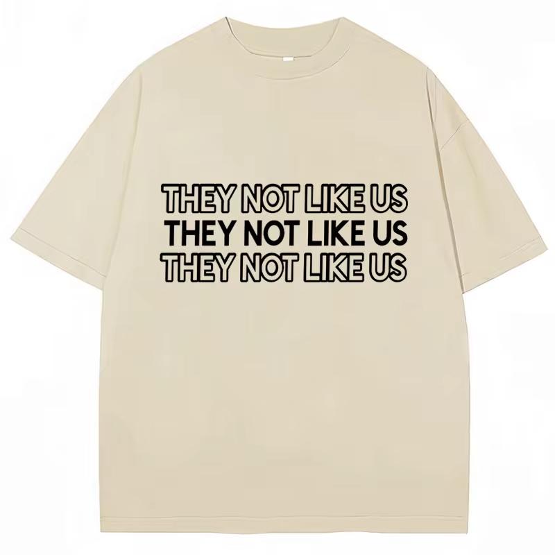 Streetwear Kendrick Lamar They Not Like Us T-Shirt New Song Album Tees RAP HIP HOP Oversize Fans Gift Unisex Fashion Casual Tops