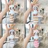 Plush Raccoon Keychain Hanging Ornament Lovely Pendants Keys Holder Backpack Handbag Charm Fashion Jewelry for Women