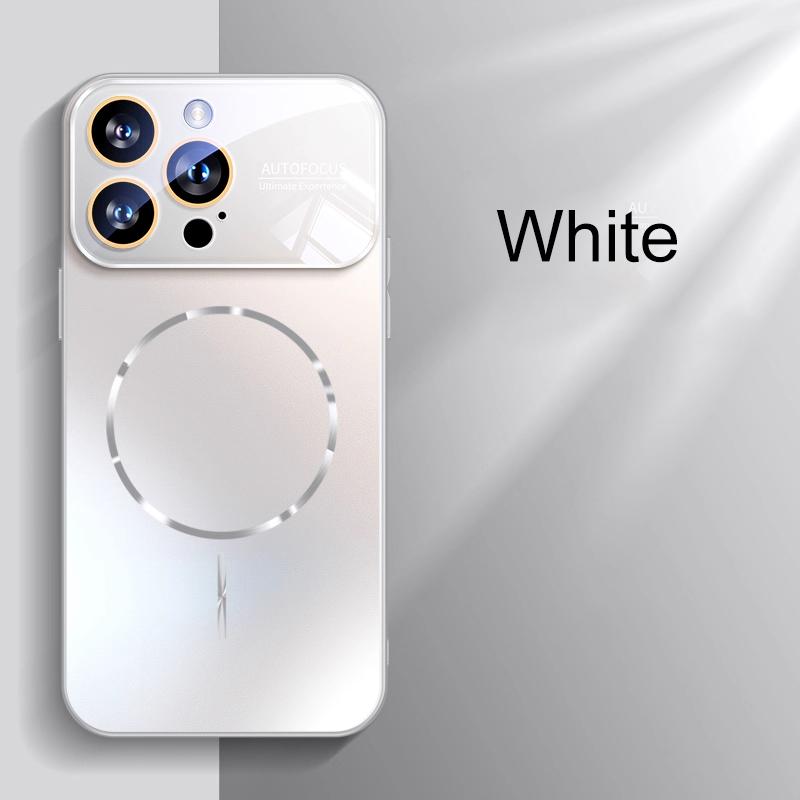 Matte AG Nano Hartschale Handyhülle Für iPhone 17 16 15 14 Pro Max Air Magnetisch Für Magsafe Kabelloses Laden Coque