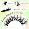 Natural Look 3D Faux Mink Lash 8-16mm Length DIY Lash Extension Kit  Makeup Enhancement