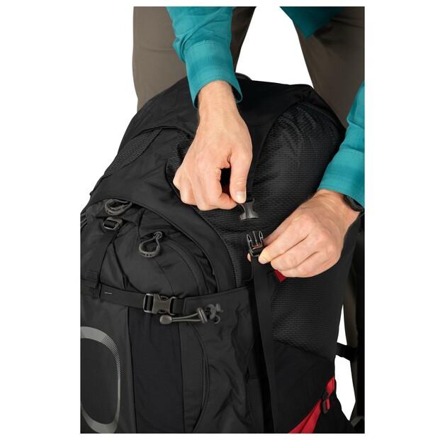 Rucksack Osprey Aether Plus 85 schwarz (Herren)