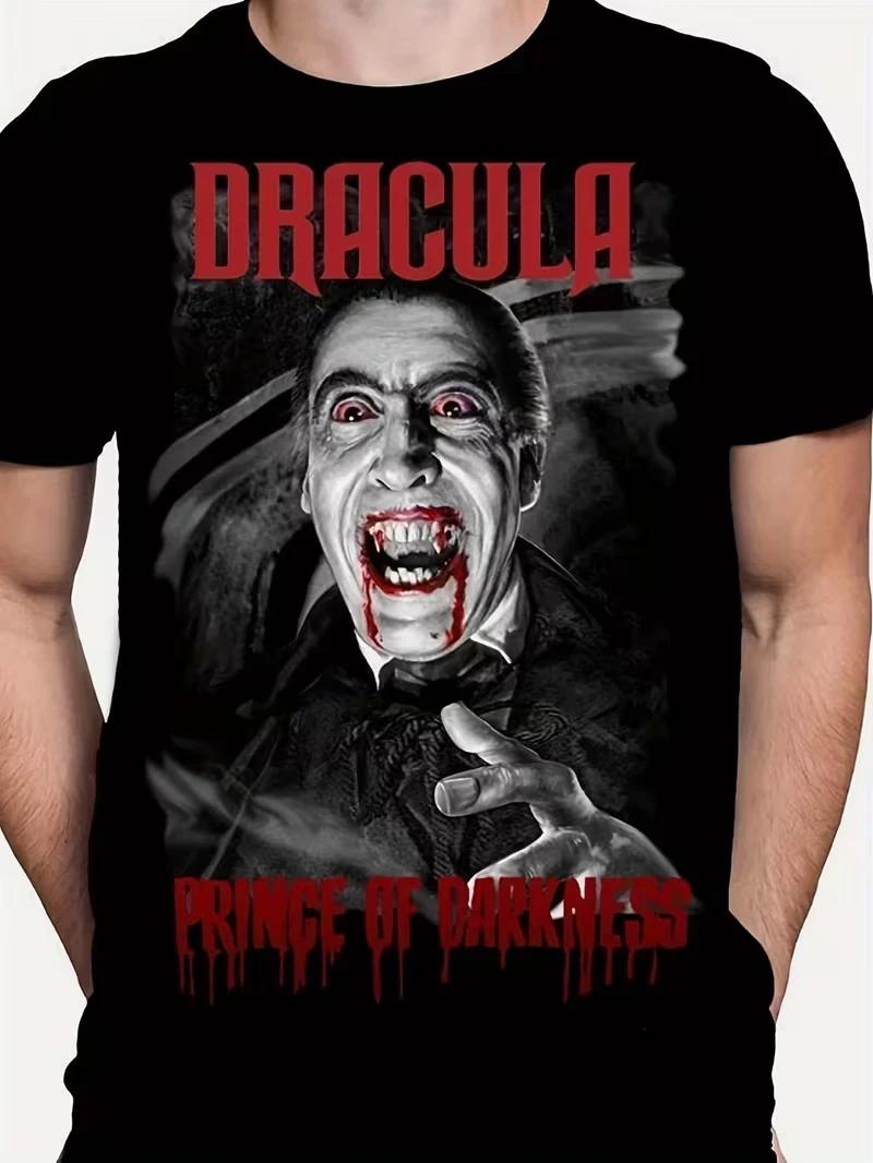 

Dracula Christopher Lee Classic Movies Inspired Unisex Black T-Shirt S