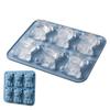 new Silicone Ice Tray 6 Cavity Cow Shaped Making Tool Ice Molds For Whiskey For Cocktails Bourbon Tequila Vodka Drinks