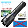 Most Powerful High Power Led Flashlight Use XHP360 Rechargeable Led Strong Light Torch Zoom Outdoor Lantern for Hunting