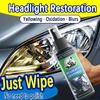 Scheinwerfer-Restaurations-Set Spray Auto Scheinwerfer Reparatur Politur Reiniger Stelle trübe vergilbte Linse wieder klar
