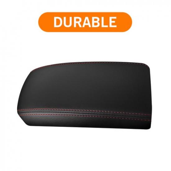 For 2014-2018 Toyota Corolla Black Interior Armrest Box PU Leather Pad Cover NEW