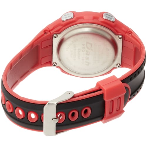 ALIAS Men's Solar Digital Dash Watch, Waterproof, Multi-Function, Backlight, Urethane Strap, Black Dial, AD06717SOL11