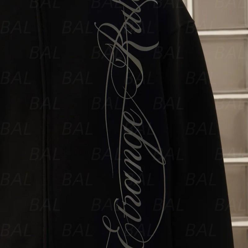 Y2K Briefdruck Hoodie Damen Lockerer Schnitt Streetwear Sweatshirt Winter Warm Lässiges Oberteil