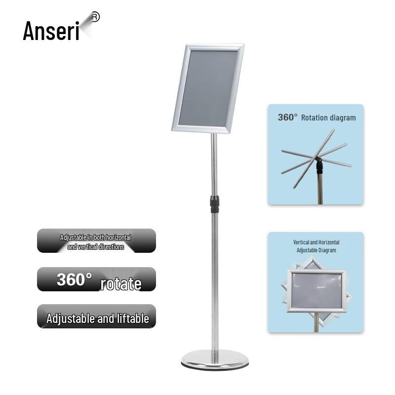 A4 Stainless Steel Display Sign Holder