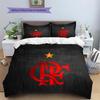 Flamengo Pattern Bedding Quilt Set  Home Decoration  Gift (1 * duvet cover + 2 * pillowcase  without core)